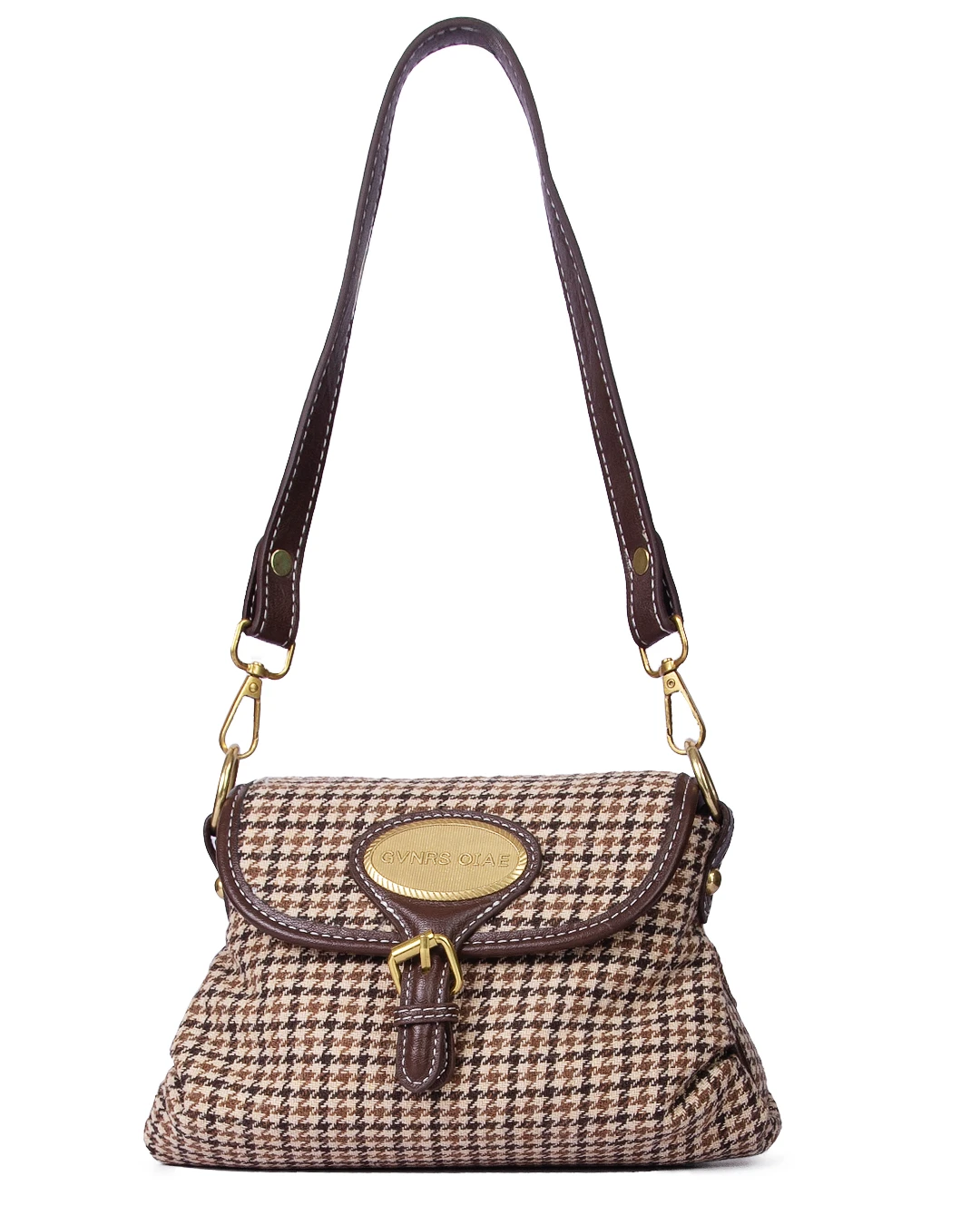 کیف زنانه و دخترانه طرح چهارخانه کلاسیک کد 18157