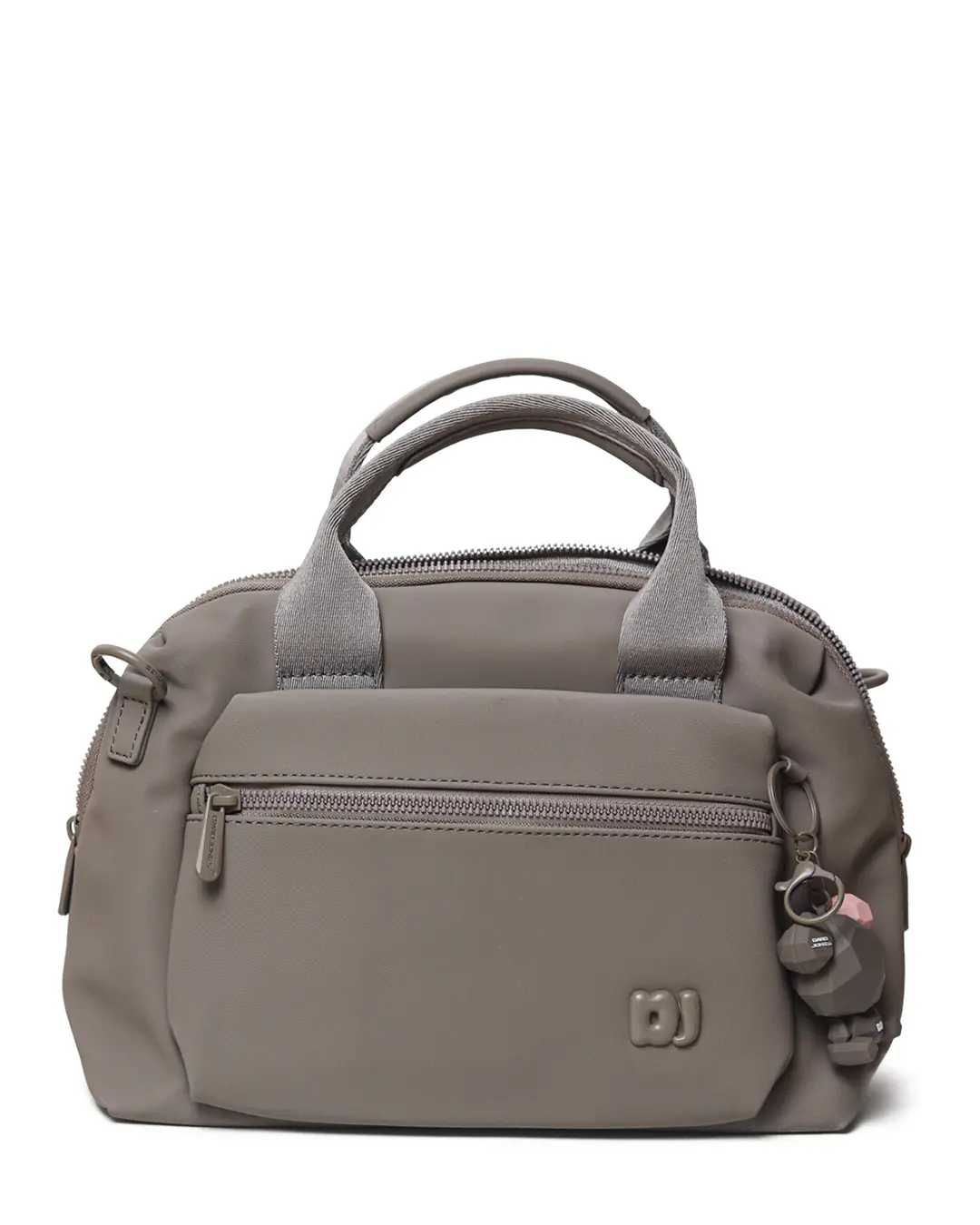 کیف دستی و دوشی زنانه دیوید جونز David Jones مدل CM7687 طوسی تیره