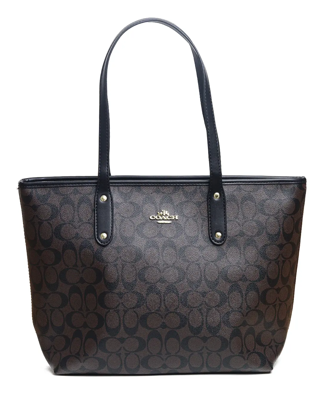 کیف دستی و دوشی زنانه مستر کوالیتی فول پک 8913 مدل کوچ Coach نور مشکی