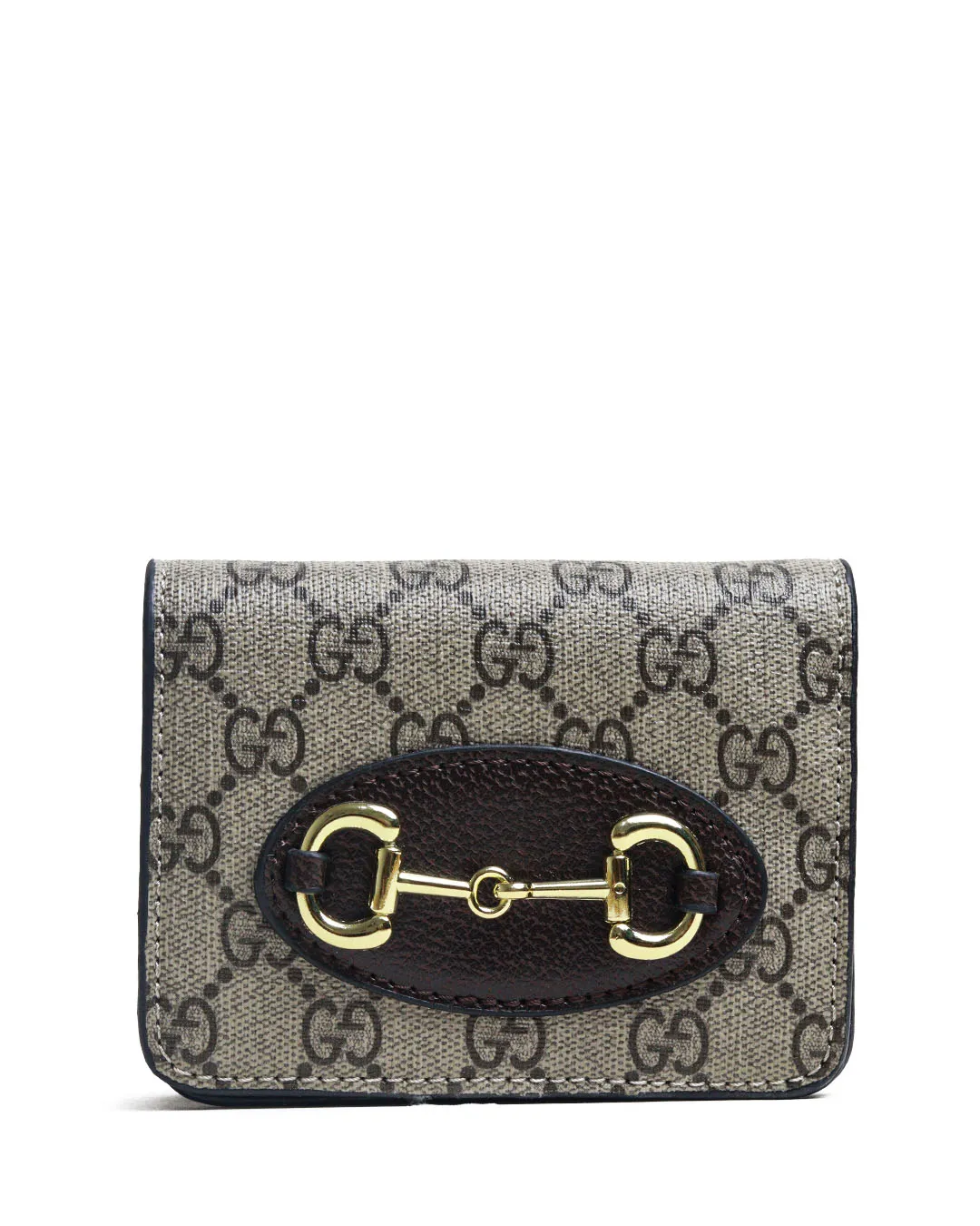 کیف مینی دوشی زنانه مستر کوالیتی فول پک گوچی Gucci مدل 66638 هورس بیت قهوه ای سوخته