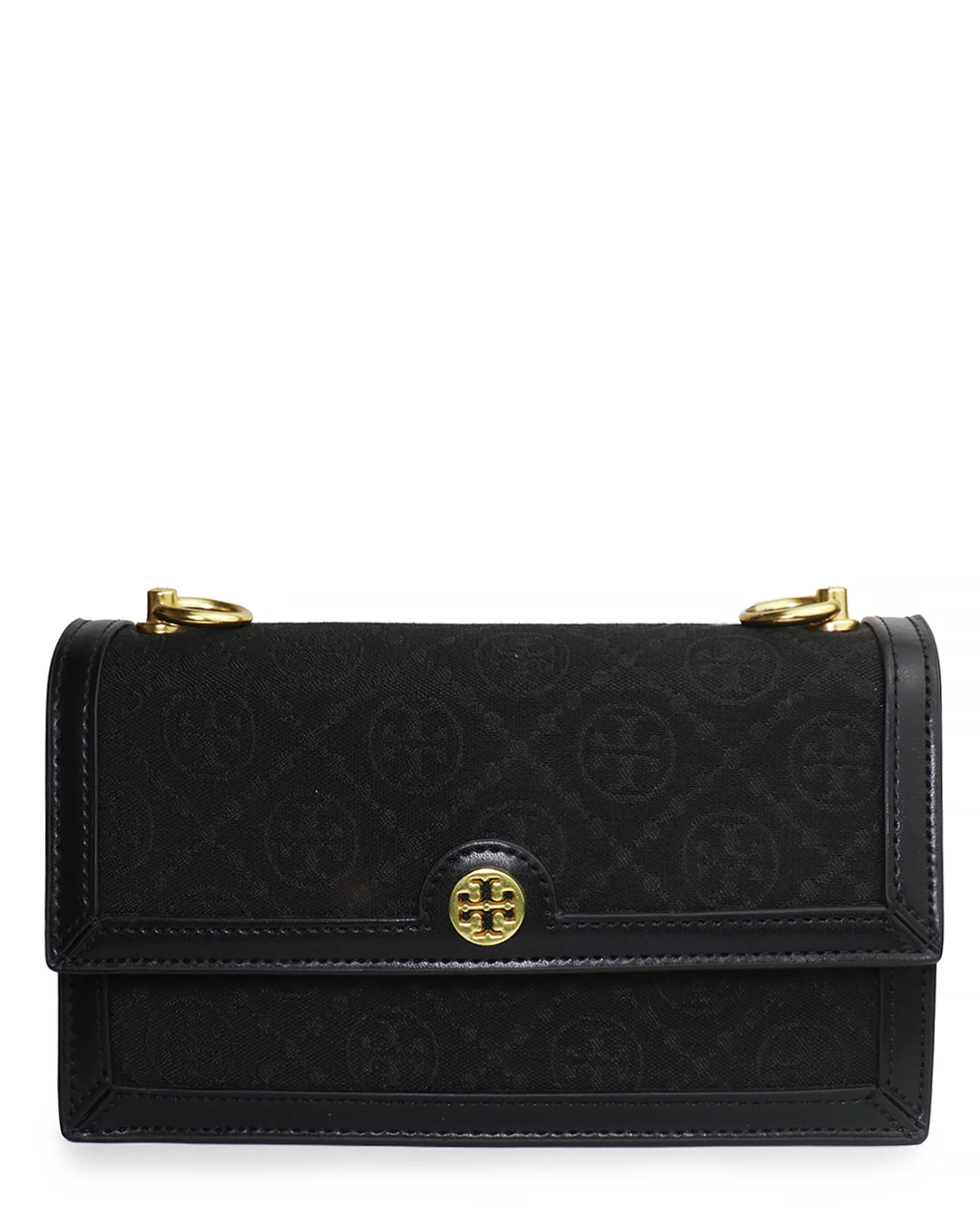 کیف دستی و دوشی زنانه مستر کوالیتی فول پک کتابی توری برچ Tory Burch مدل 8820 مشکی