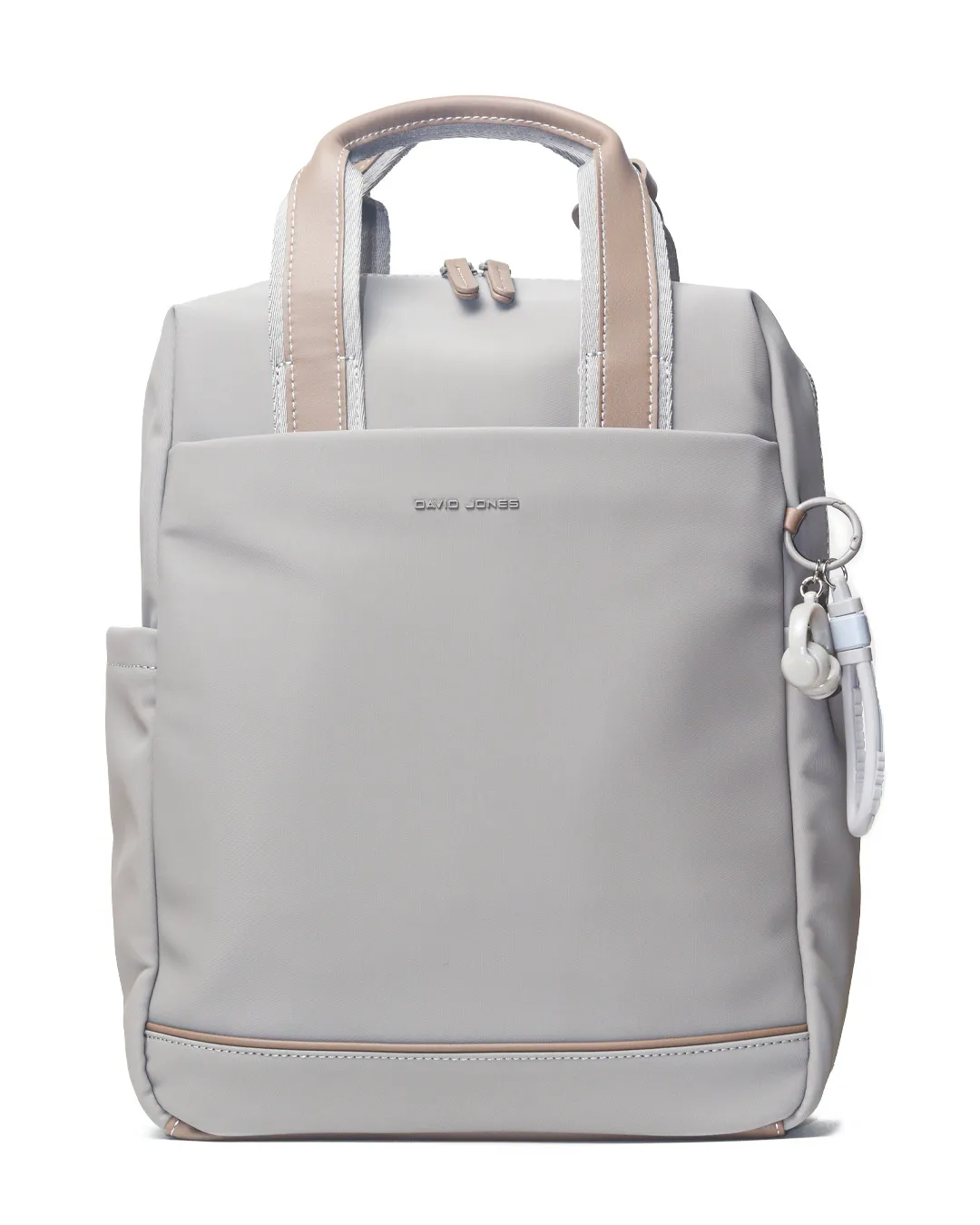 کوله‌ پشتی زنانه دیوید جونز David Jones مدل CM8451 خاکی (Taupe)