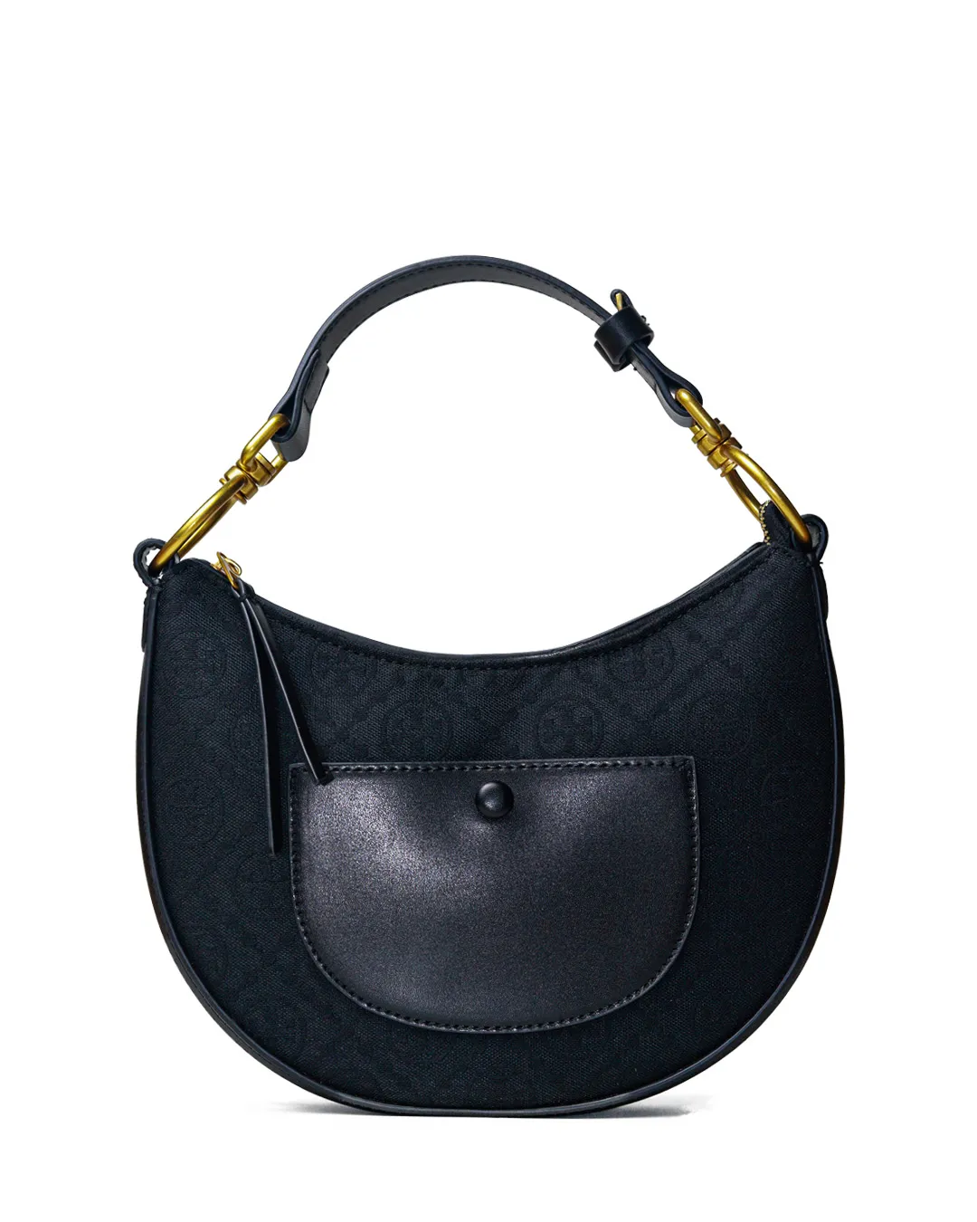 کیف دستی و دوشی زنانه مستر کوالیتی فول پک نیم دایره توری برچ Tory Burch مدل 8808 مشکی