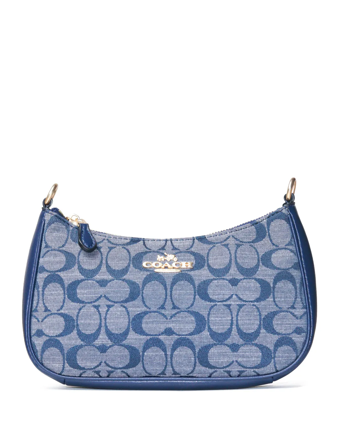 کیف زنانه مستر کوالیتی فول پک کوچ Coach مدل هلالی سرمه ای