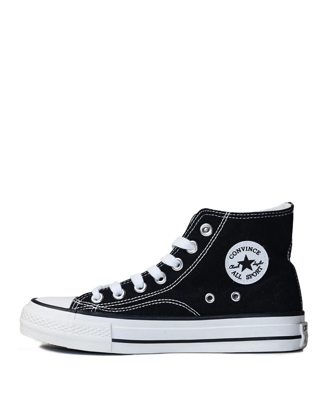 کفش ال استار زنانه ساق دار کانورس Converse All Star مشکی