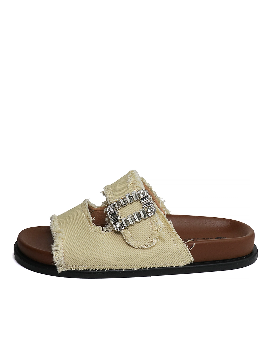 صندل زنانه وارداتی کی شوز K Shoes مدل 41-1128 کرم