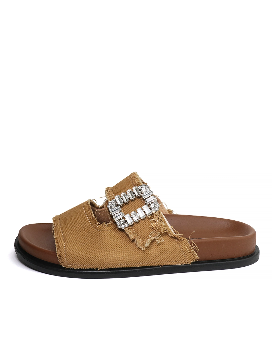 صندل زنانه وارداتی کی شوز K Shoes مدل 41-1128 قهوه ای